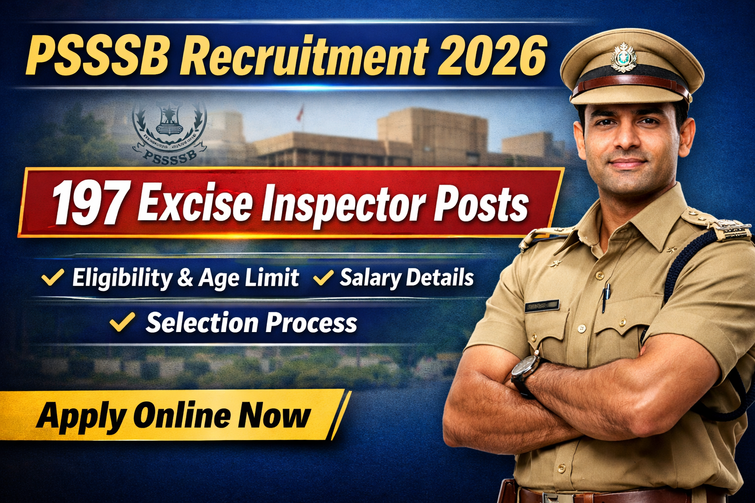 PSSSB Recruitment 2026